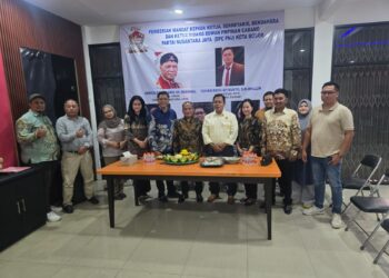 Pemberian Mandat Kepada Ketua, Sekretaris, Bendahara dan Ketua Bidang Dewan Pimpinan Cabang Partai Nusantara Jaya Kota Bogor