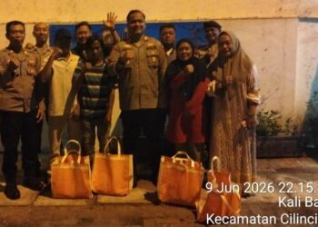 Jaga Jakarta On The Spot, Kapolsek Kalibaru Ajak Warga Aktif Jaga Keamanan Lingkungan