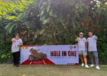 BIKERS ADVOCATE INDONESIA (BAI) CHAPTER BOGOR RAYA APRESIASI KOLABORASI MBI BOGOR DAN PGI KABUPATEN BOGOR DALAM TURNAMEN GOLF HJB KE-544
