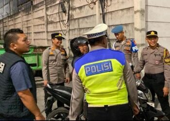 Patroli JJOS KRYD Cipta Kondisi Polres Pelabuhan Tanjung Priok, Perkuat Pengamanan Kawasan Pelabuhan dan Antisipasi Gangguan Kamtibmas
