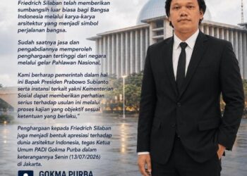 PADI sebut Arsitek Legendaris Friedrich Silaban sebagai Inspirasi Bagi Generasi Muda