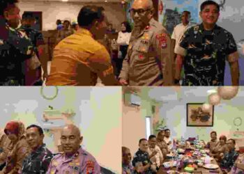 Pangdam XVIII/Kasuari Gelar Silaturahmi Bersama Kapolda PBD dan Unsur Forkopimda