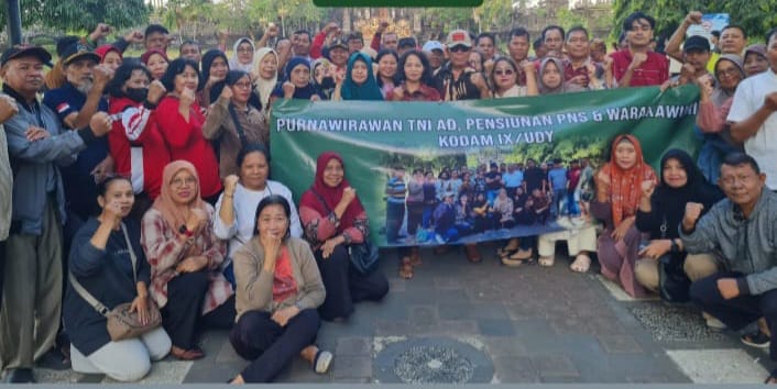 Purnawirawan TNI AD, PNS Purna Tugas dan Warakawuri Kodam IX/Udayana Mohon Kebijakan Presiden Prabowo Terkait Penertiban Rumah Dinas