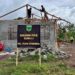 Proges RTLH TMMD ke 128 Kodim 1801/Manokwari Kian Melesat, Satgas dan Warga Pasang Kuda kuda Atap