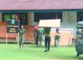 Dukung Pendidikan Berkualitas, Satgas TMMD ke 128 Kodim 1801/Manokwari Renovasi SD Inpres 62 /Asai  ‎