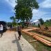 Dorongan Material Kembali Tiba, Satgas TMMD ke-128 Kejar Target Pembangunan Fisik  ‎