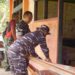 Dansatgas TMMD Ke-128 Kodim 1801 Manokwari Tinjau Pengecoran Jalan Akses Pantai dan Rehab SD Inpres 62 Asai