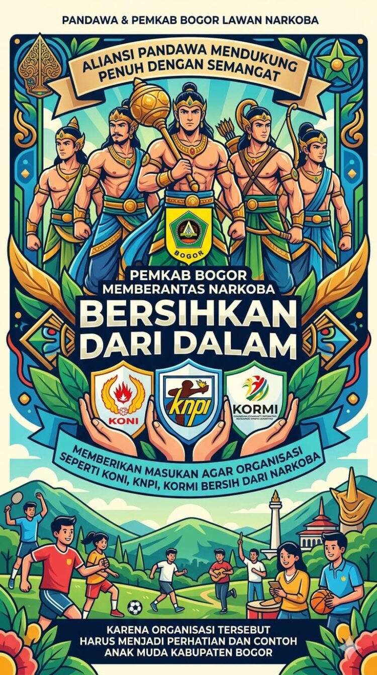 Gelombang Dukungan  pemberantasan Narkoba di Pemerintah daerah kota Bogor 