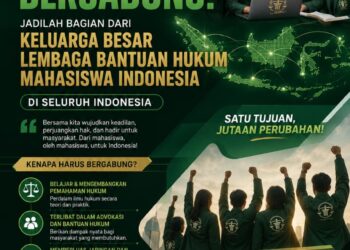 Mari Gabung di Lembaga Bantuan Hukum Mahasiswa Indonesia ( LBHMI)