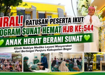 PROGRAM SUNAT HEMAT HJB KE-544 WUJUD KEPEDULIAN SOSIAL 