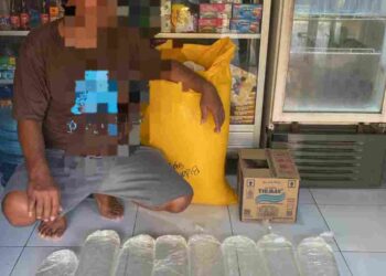 Warga Resah, Polresta Sorong Kota Bongkar Penjualan Cap Tikus di Tanjung Malinda