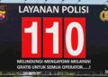 Polres Lebak Sosialisasikan Layanan 110 Lewat Radio dan Videotron