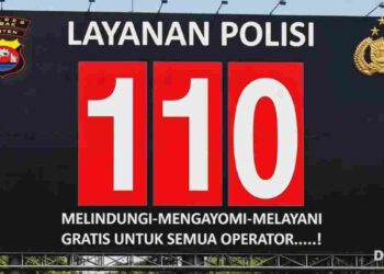 Polres Lebak Sosialisasikan Layanan 110 Lewat Radio dan Videotron