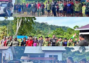 Apel Pagi TMMD Ke-128 Kodim 1801/Manokwari: Komandan SSK Kerahkan Personel ke Sasaran Pembangunan