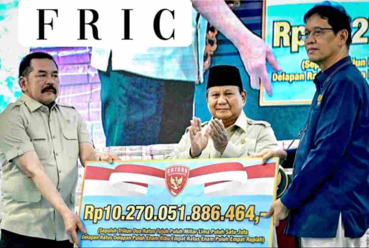 Presiden RI dan Kejagung Saksikan Penyerahan Denda Administrasi Penerimaan Pajak digelar di Kompleks Kejagung RI