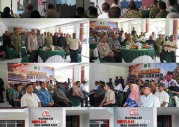 Pangdam XVIII/Kasuari Hadiri Peresmian 1.061 Gedung KMP Se-Indonesia: Dorong Kebangkitan Ekonomi Rakyat Papua Barat