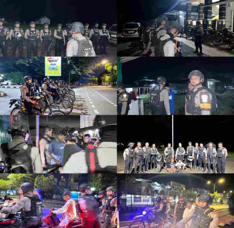 Tim Samapta Polda PBD Gagalkan Terduga Pencurian Kabel: Amankan Pelaku Motor Tanpa Dokumen