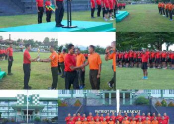 Kontingen Tenis Kodam XVIII/Kasuari Persembahkan Prestasi, Pangdam Apresiasi Semangat Juang Tim