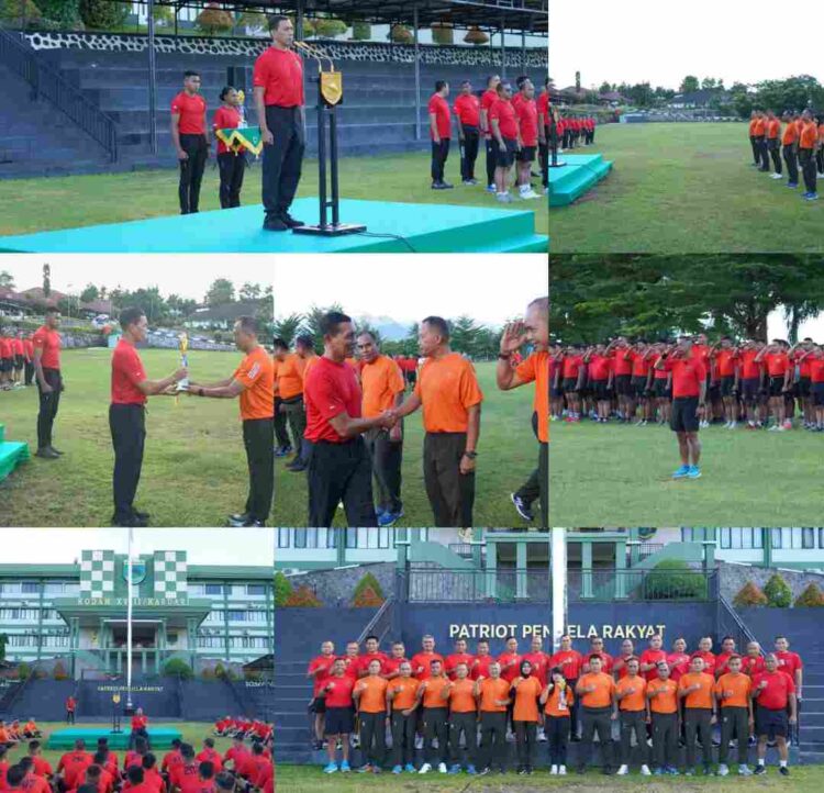 Kontingen Tenis Kodam XVIII/Kasuari Persembahkan Prestasi, Pangdam Apresiasi Semangat Juang Tim
