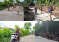 Pengecoran Jalan TMMD Ke-128 Kodim 1801/Manokwari Rampung, Warga Langsung Nikmati Hasilnya