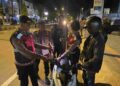 Operasi KRYD Polda PBD Gabungan Polres Sorong Kota Amankan 26 Motor Diduga Hasil Curanmor