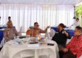 Wakapolda PBD Hadiri Aksi Makan Sumbang Bersama Jemaat dan Masyarakat di Sorong