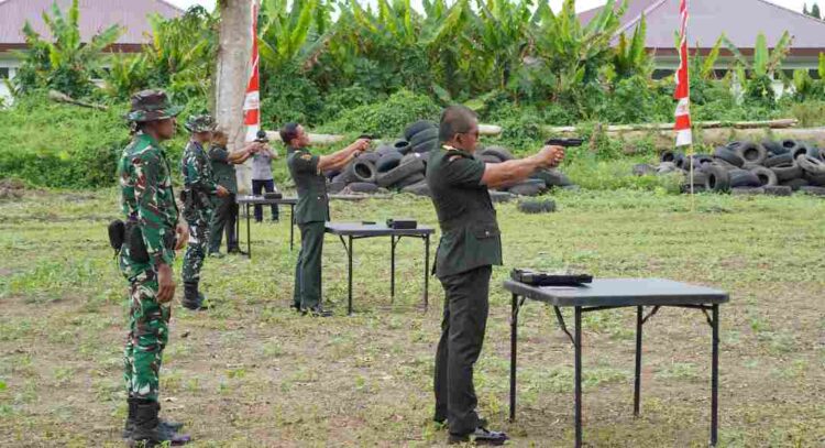Pangdam XVIII/Kasuari Resmikan Lapangan Tembak dan Daerah Latihan Tempur Yonif TP 805/KSW