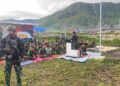Pengabdian dan Iman Berjalan Seiring, Satgas Gobang VIII Yonif 2 Marinir Sholat Idul Adha di Medan Operasi