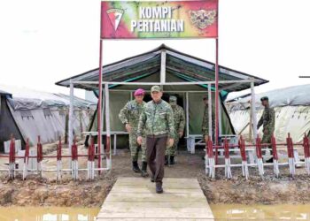 Menhan RI Tinjau Yonif TP 808/MM: Perkuat Pertahanan: Prajurit Tangguh Untuk Papua Barat Maju