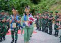 Pangdam XVIII/Kasuari Kunjungi Korem 182/JO: Disiplin, Profesionalisme dan Kepedulian Sosial