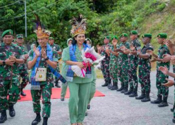 Pangdam XVIII/Kasuari Kunjungi Korem 182/JO: Disiplin, Profesionalisme dan Kepedulian Sosial