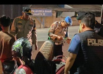 Iptu Syaiful Hamzah, Pimpin Patroli Malam Stasioner Cipta Kondisi Polres Pelabuhan Tanjung Priok