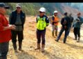 Asper BKPH Bayah Cek lokasi Crusher Milik PT.NKE di Areal Perhutani Blok Talun jadi sorotan Banyak pihak