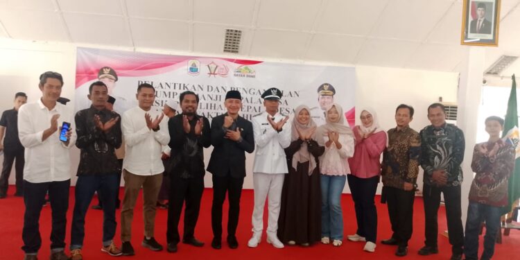 Sugianto Resmi dilantik Sebagai Kepala desa PAW Pamubulan Masa jabatan 2026- 2030 