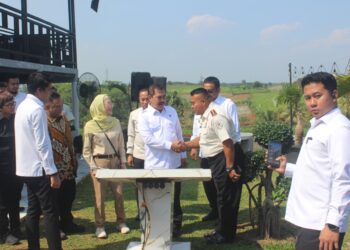 Kunjungan Menteri Imipas ke Lapas Kelas II A Warungkiara,Tinjau Program Bedah Rumah,Tempat Ibadah dan Ketahanan Pangan