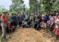PT Gilang Hydro Lestari dan PT Nusa Konstruksi Enjiniring Perbaiki Akses Jalan Warga di Cilograng