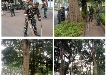 TNI AL Dukung Program Gerakan ASRI ( Aman Sehat Resik Indah )
