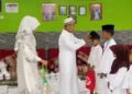 Sambut Tahun Baru Islam 1448 H Direktur CV Juhed Barokah Labuan Bersama Istri, Santuni Anak Yatim Dan Doa Bersama 