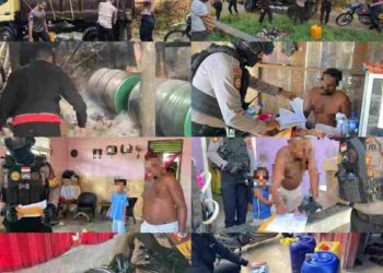 Razia Miras Ilegal: Polisi Temukan 15 Titik Penyulingan Cap Tikus di Sorong