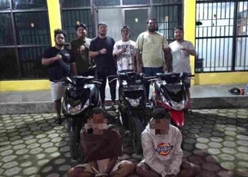 Tim Delta Wolf Jatanras Polda PBD Amankan Dua Pelaku Curanmor, Ungkap 18 TKP dan Sita 10 Unit Sepeda Motor