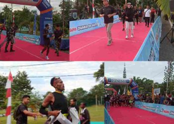 Danrem Slamet Riadi Lepas 1.000 Pelari Pravita Run 5K dan 10K, Jelang HUT Ke-63 Korem 181/PVT