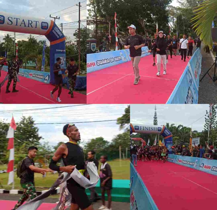 Danrem Slamet Riadi Lepas 1.000 Pelari Pravita Run 5K dan 10K, Jelang HUT Ke-63 Korem 181/PVT