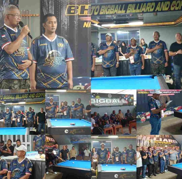 Polda PBD Dorong Prestasi dan Pembinaan Generasi Muda Lewat Turnamen Biliar Bhayangkara Cup I