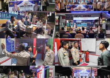 Polda PBD Giat Pengecekan dan Penilaian Poskamling Rangka HUT Bhayangkara ke-80