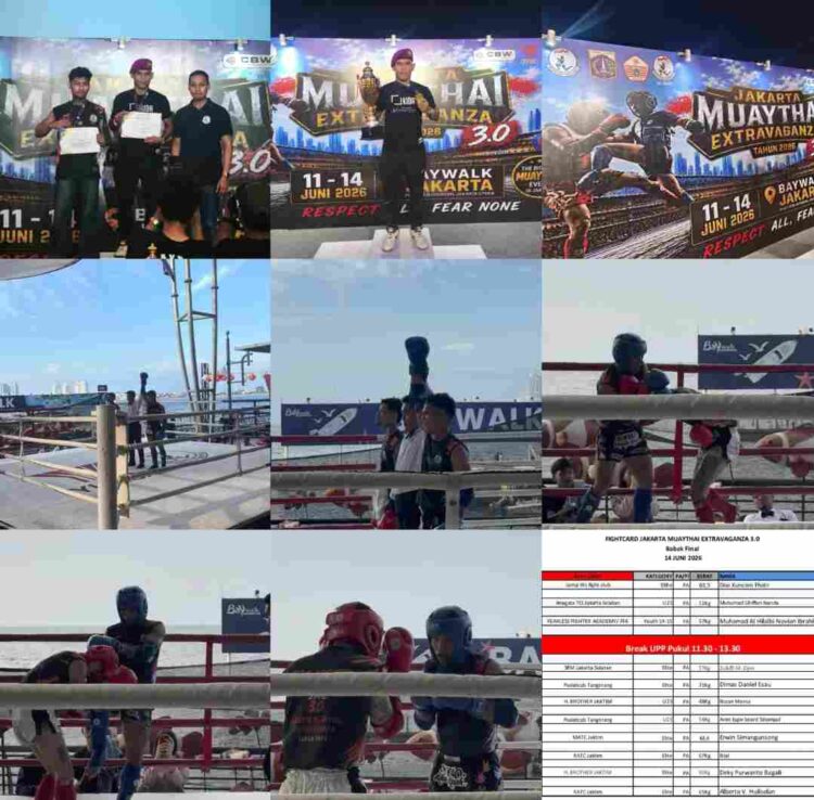 Menggema di Arena Muaythai, Prestasi Emas Pasopati Pengabdian Prajurit di Papua