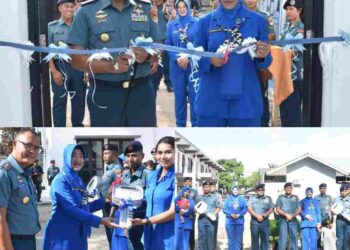 Komandan Kodaeral XIV Sorong Resmikan Penggunaan Flat BIntara/Tamtama ‘Wiratno’