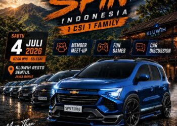 KOPDARGAB CHEVY SPIN INDONESIA 2026 Sukses Digelar di Sentul, Perkuat Solidaritas Komunitas dalam Semangat “1 CSI 1 Family”