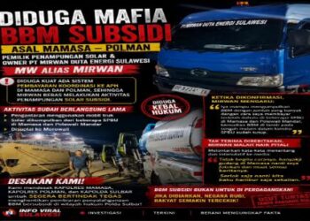Diduga Kebal Hukum, Aktivitas Penampungan Solar Subsidi di Mamasa dan Polman Disorot, Media Desak APH Bertindak