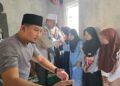 Polsek Cilograng melaksanakan Giat Pengajian dan Santunan Anak Yatim dalam rangka HUT Bhayangkara Ke-80 