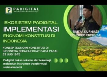 Ekosistem Padigital Implementasi Ekonomi Konstitusi di Indonesia 